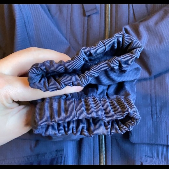 EUC Yogi Anorak Rain Jacket Cadet Blue size 4 - Picture 2 of 6